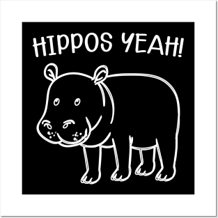 Hippo - Hippos Yeah! w Posters and Art